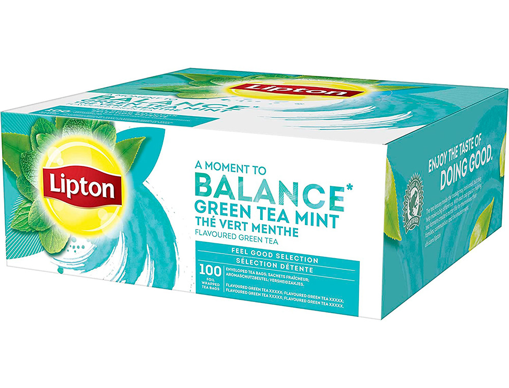 THE LIPTON FEEL GOODVERT MENTHE 100 SCHT