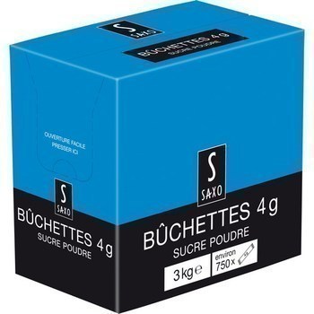 PAQUET 1000 BUCHETTES 4G SUCRE219383